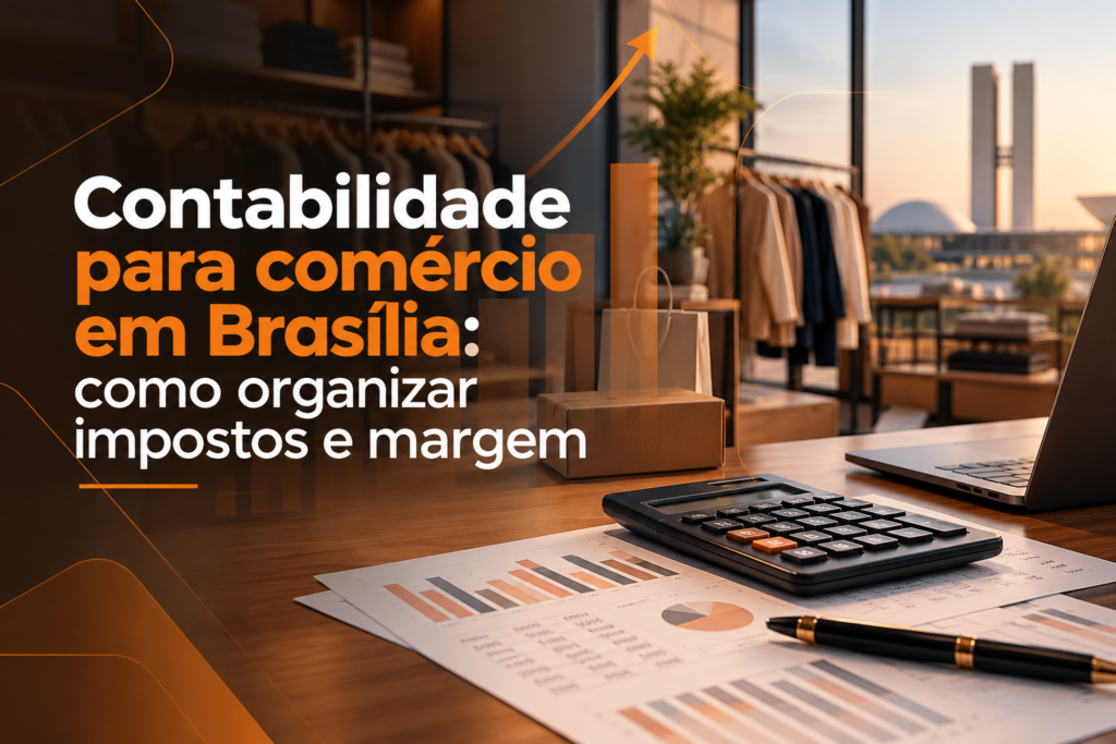 Contabilidade para comércio em Brasília: como organizar impostos e margem